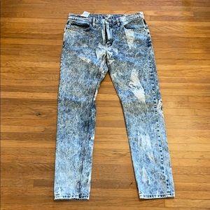 Levi’s 512 Acid Wash jeans 34x34